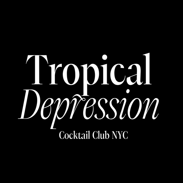 Tropical Depression Cocktail Club logo