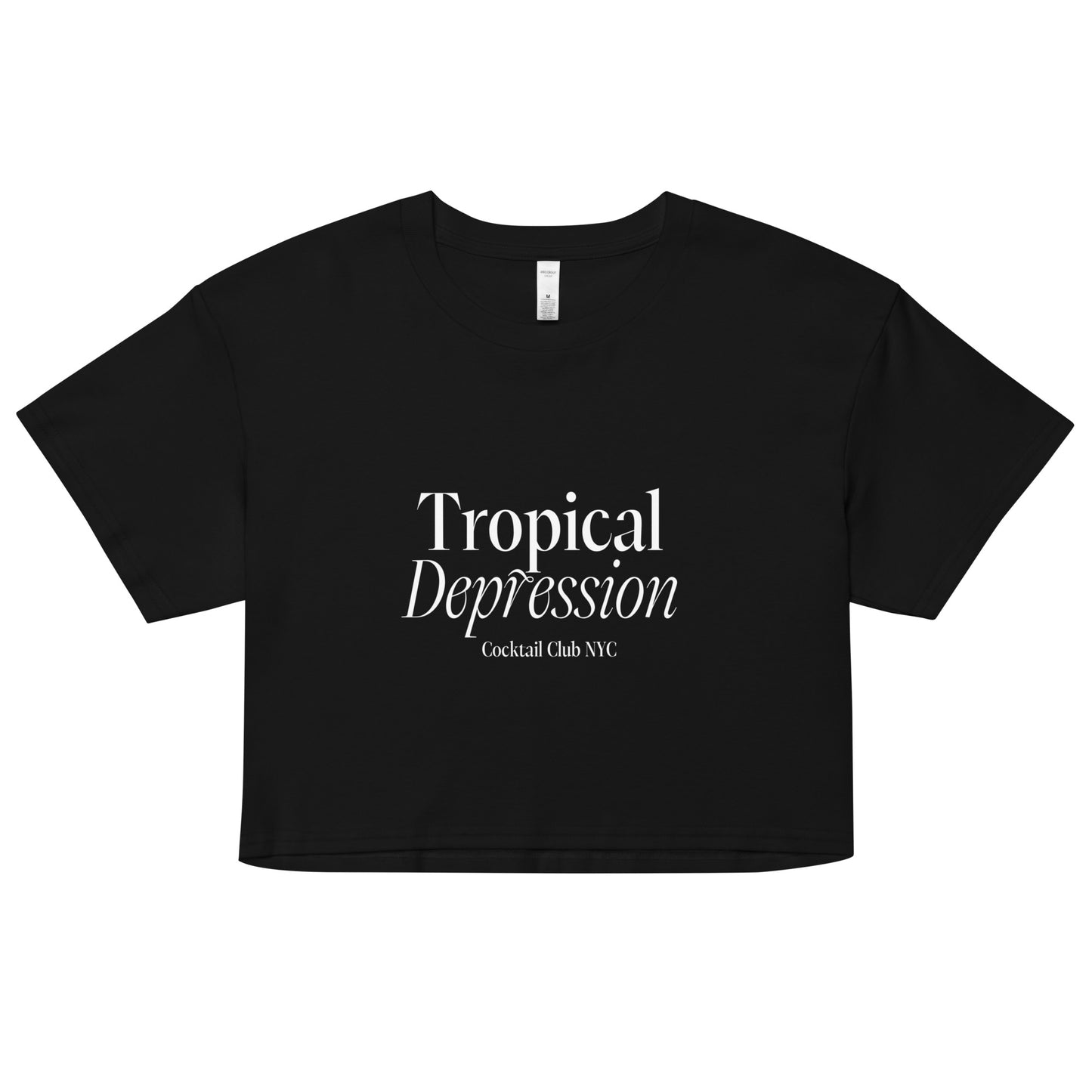 The Black Crop Top - Members Only