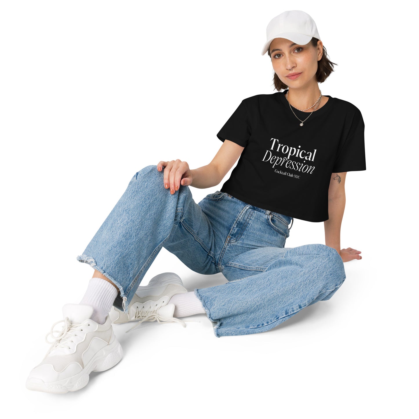 The Black Crop Top - Members Only