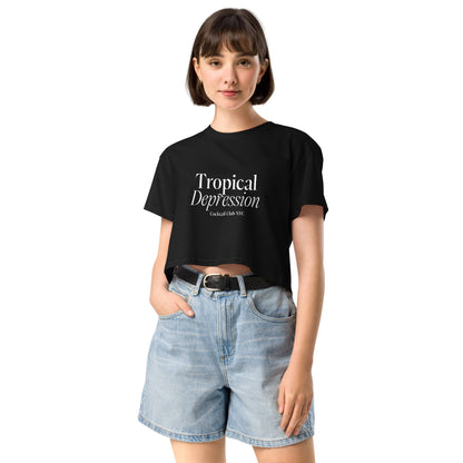 The Black Crop Top - Members Only
