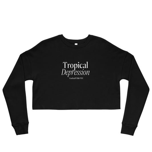 The Black Crop Sweatshirt